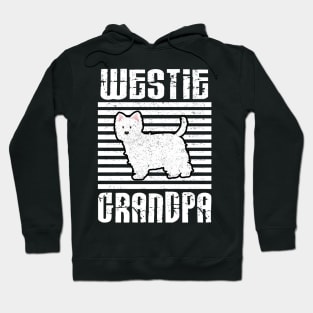 Westie Grandpa Proud Dogs Hoodie